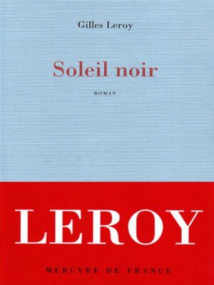 cover image of Soleil noir